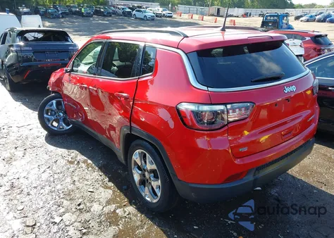 2021 Jeep Compass Limited Fwd из США, поврежденный, VIN 3C4NJCCB2MT573413